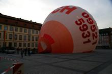 Ballonfahrt vom Maxplatz