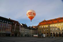 Ballonfahrt vom Maxplatz