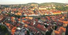 Die Bierstadt Bamberg aus luftiger Höhe